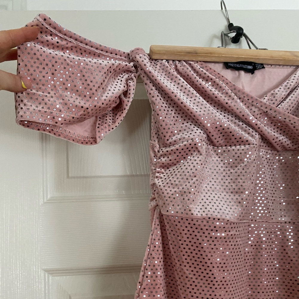 Pretty Little Thing Sparkly Cocktail Dress